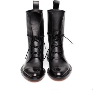 Inch2 LEATHER BROGUE BOOTS